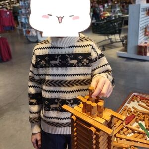 Boy Holiday Christmas Sweaters